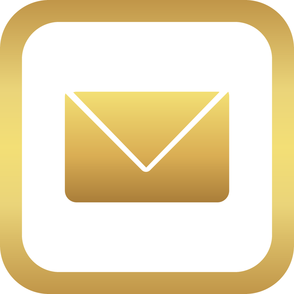 Gold Email Icon